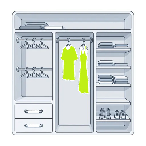 Online 2020 Flex Closet Organizer Design Service Icon