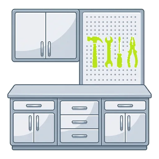 Online 2020 Flex Garage Workshop Cabinet Design Service Icon