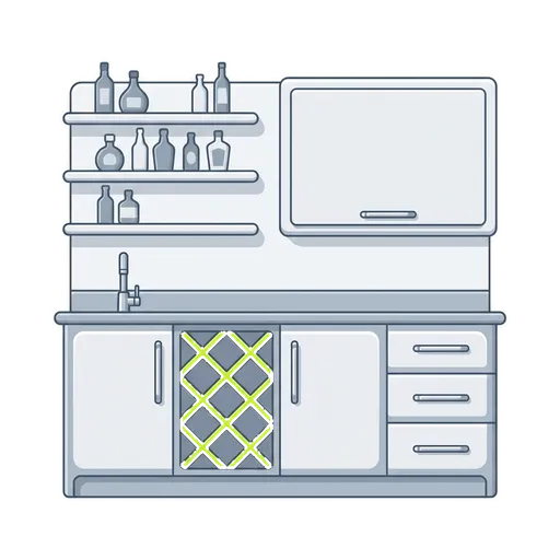 Online 2020 Flex Wet Bar Cabinet Design Service Icon